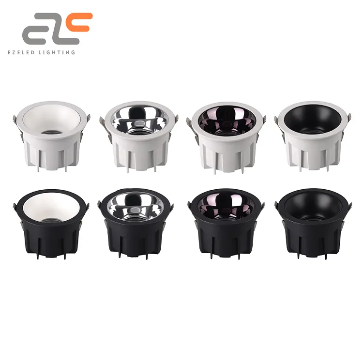 Adjustable Recessed Aluminum LED Downlight 12-55W 2700K/3000K/3500K