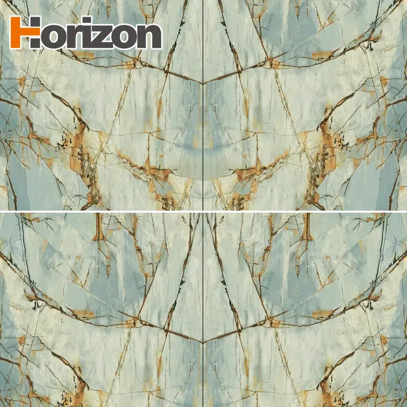 Marble-Look Polished Sintered Stone Slab 1600x3200mm product sample