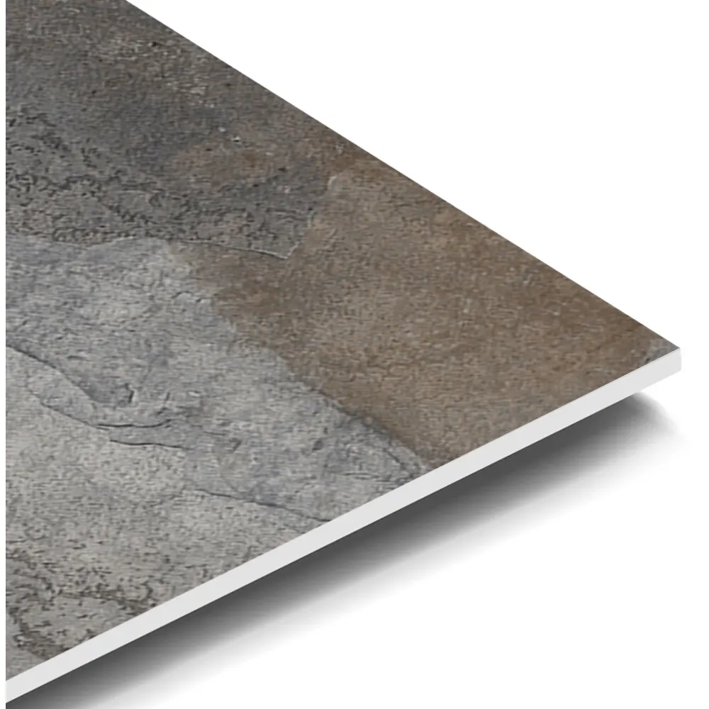Non-Slip Concrete-Look Gray Matte Porcelain Floor Tile 600x600mm