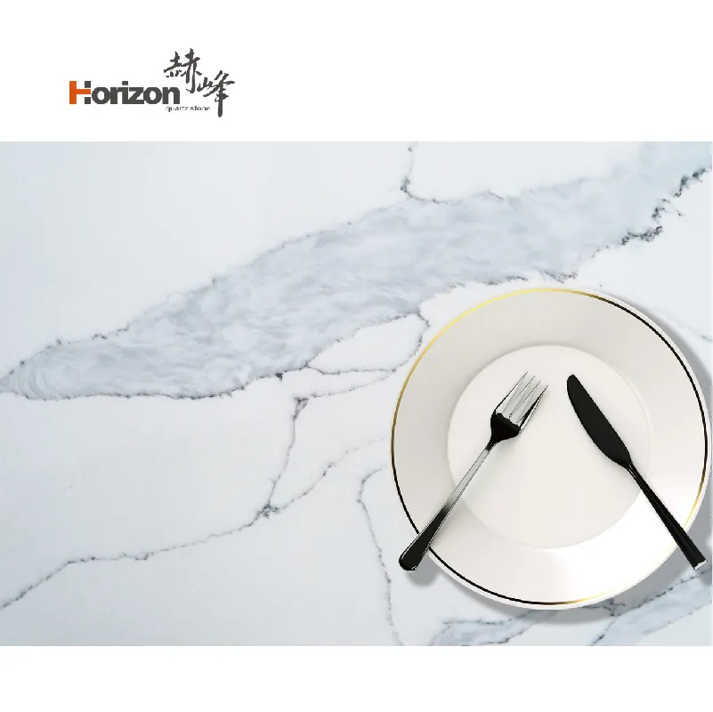 Calacatta Engineered Quartz Slab 3200x1600mm
