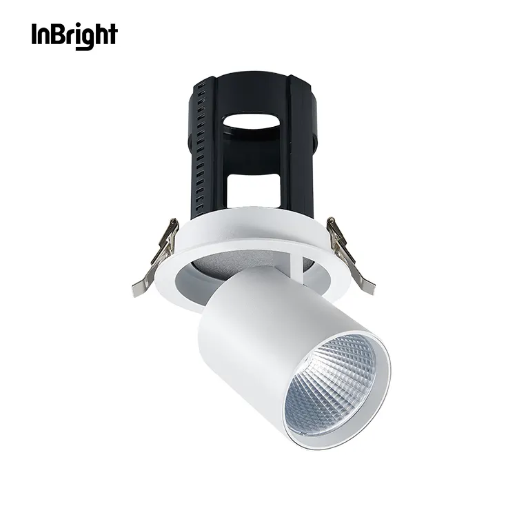 Anti-Glare Rotatable Dimmable Recessed COB LED Downlight 15/25W