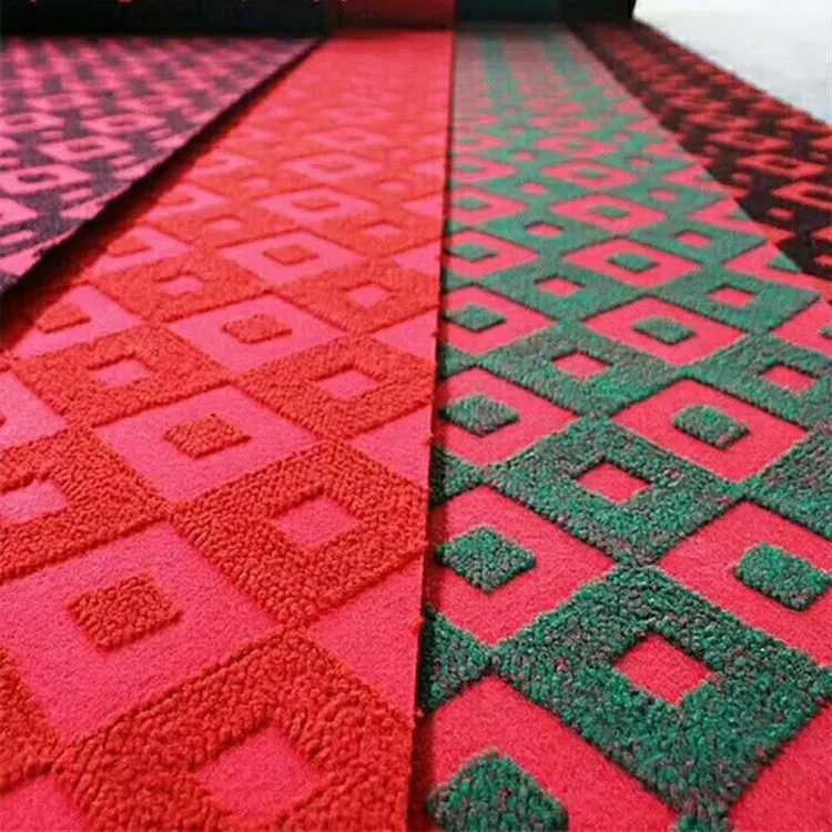 Jacquard Polyester Exhibition And Event Carpet