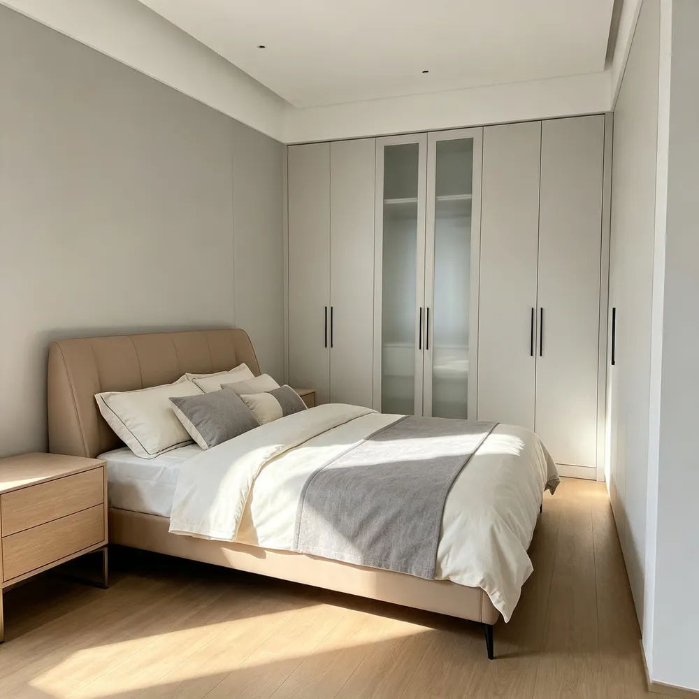 Modern Bedroom Wardrobe With Sliding Doors
