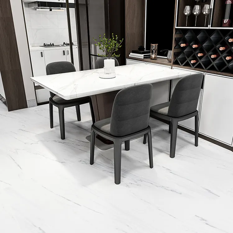 Non-Slip Stone-Look Porcelain Floor Tile 600x600mm