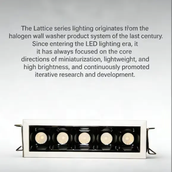 Aluminum LED Grille Light 2-25W product sample