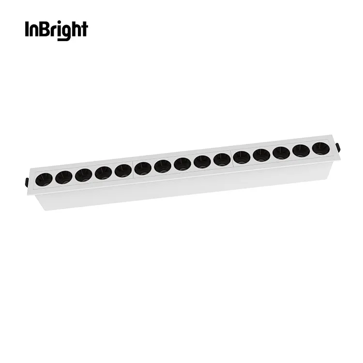 Recessed Aluminum LED Downlight 2-30W IP50