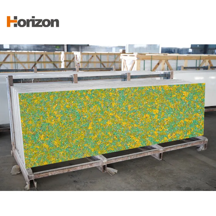 Calacatta Green Engineered Quartz Slab 3200x1600mm