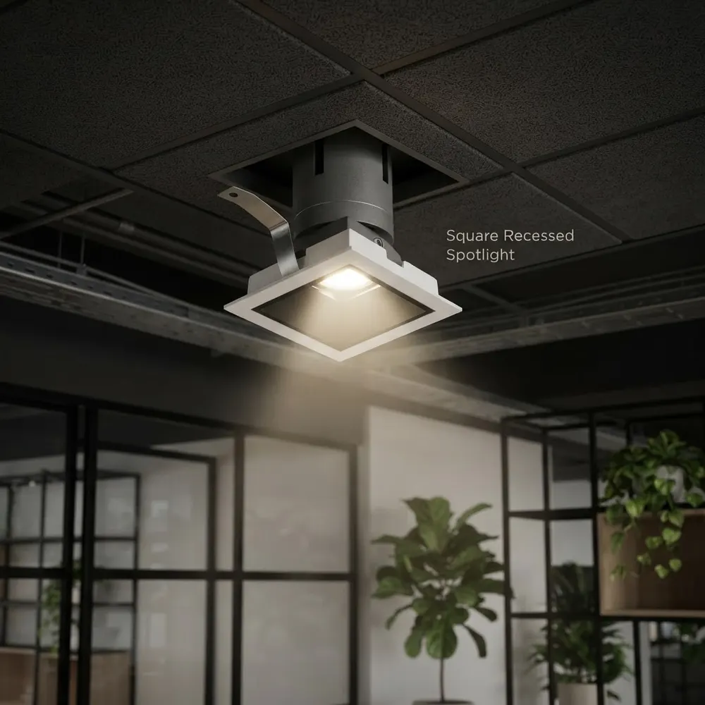 Adjustable Trimless Recessed Round LED Downlight 9-40W product sample