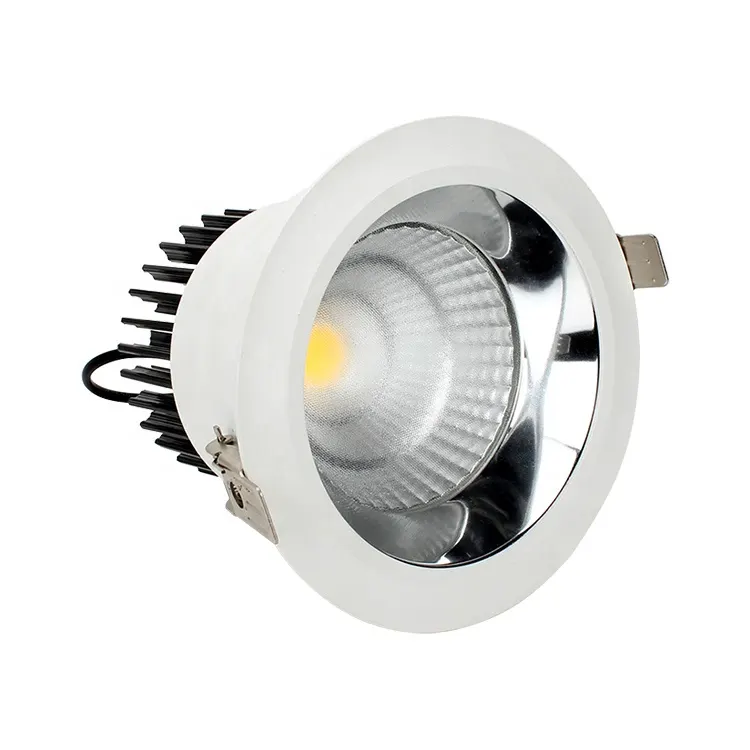 Recessed Aluminum LED Downlight Black 35/40W