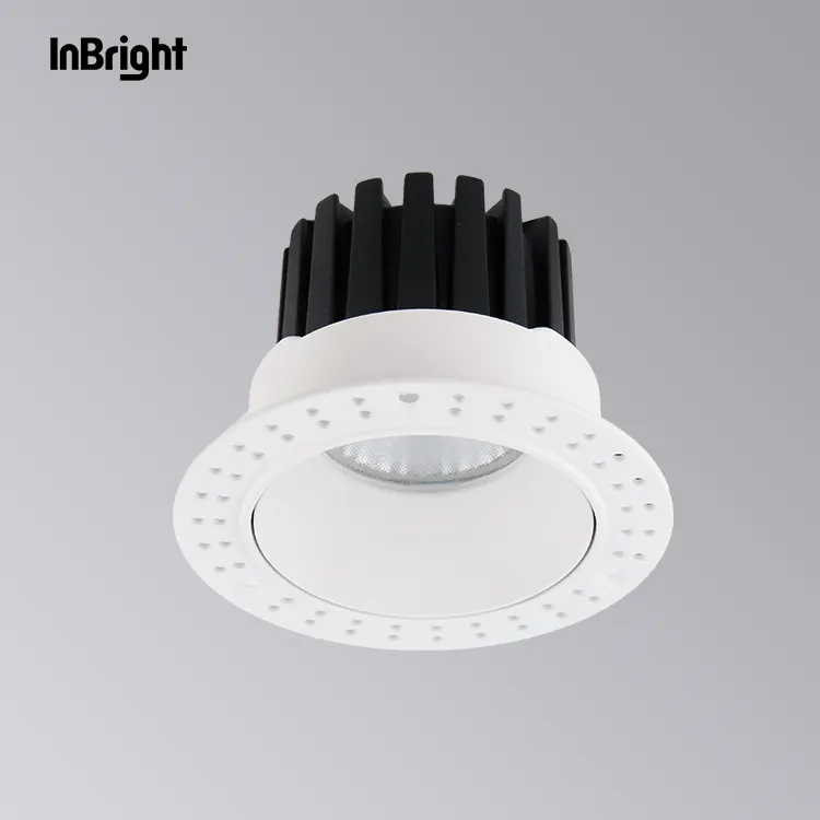 Trimless Smart Dimmable Recessed LED Downlight 10-25W