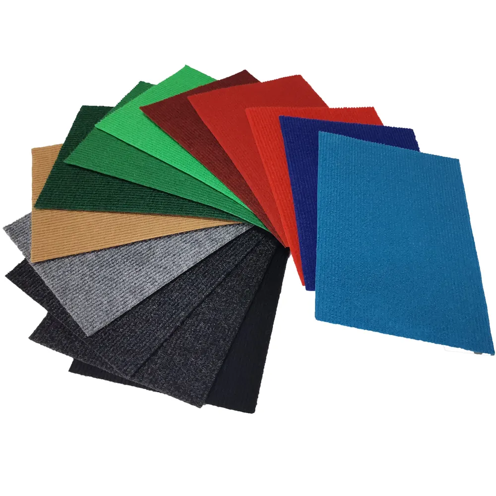 Ribbed Polyester Exhibition And Event Carpet