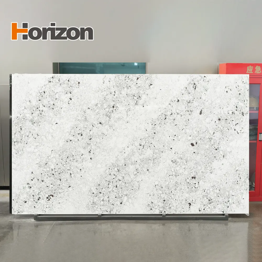 Calacatta White Engineered Quartz Slab 3200x1600mm