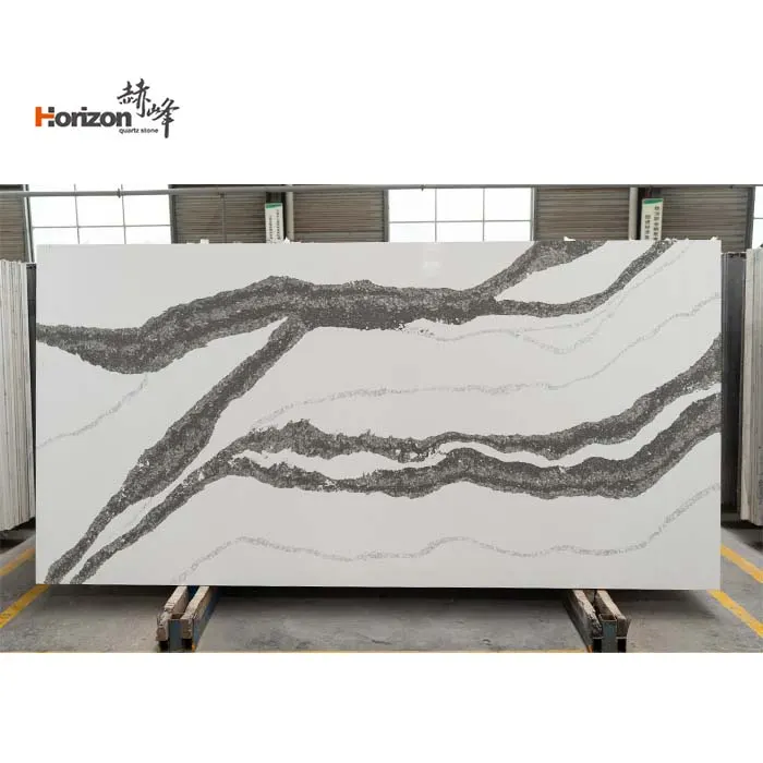 White Engineered Quartz Slab 3200x1600mm