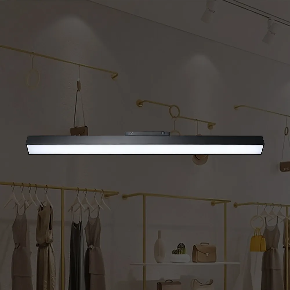 Recessed/Surface-Mounted Aluminum Magnetic LED Track Spotlight