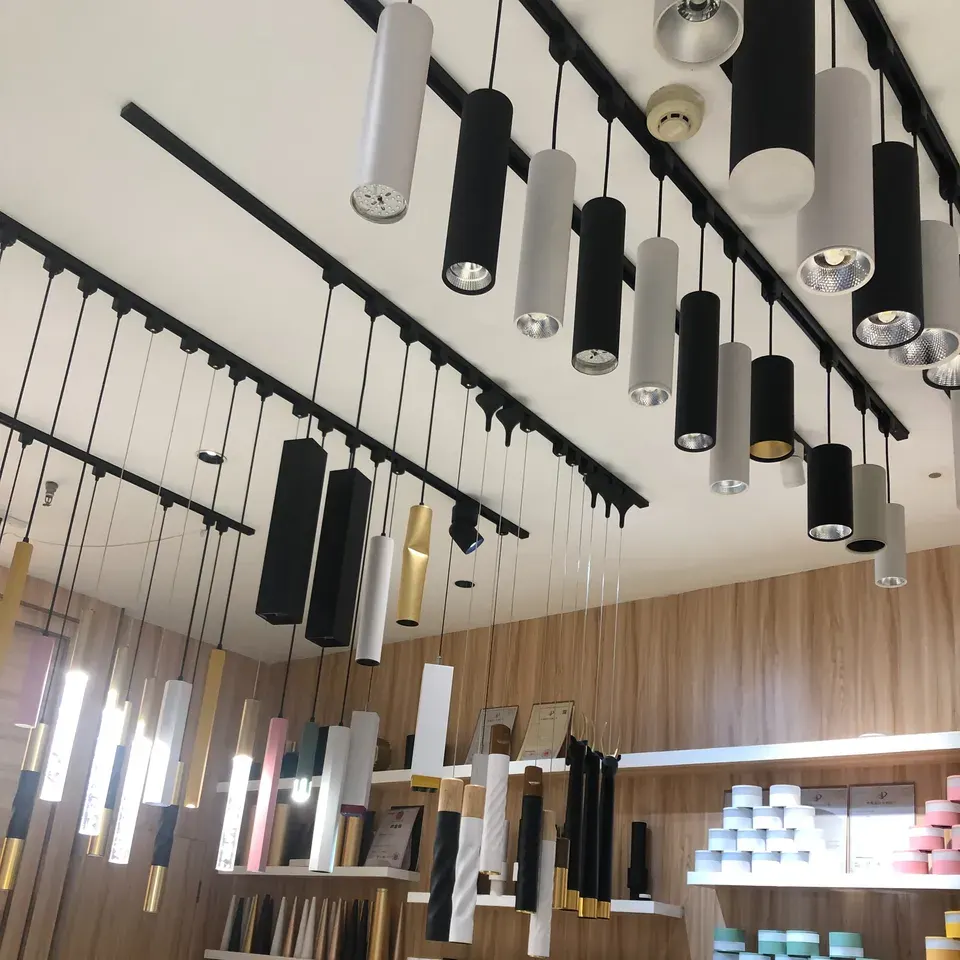 Smart Aluminum Magnetic LED Track Pendant Light