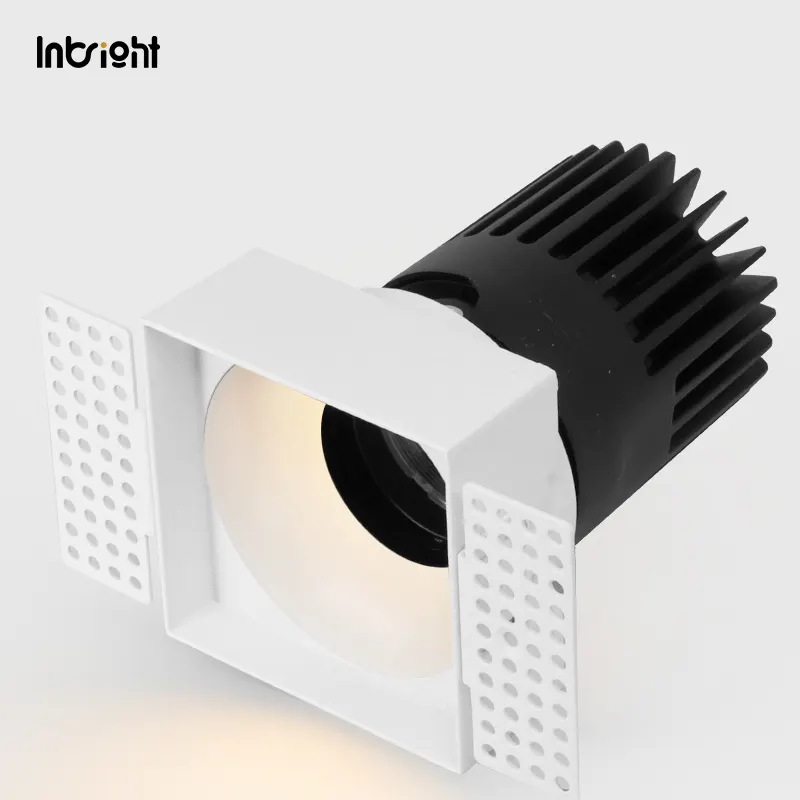 Trimless Dimmable DALI Recessed LED Downlight 10-28W IP65 product sample