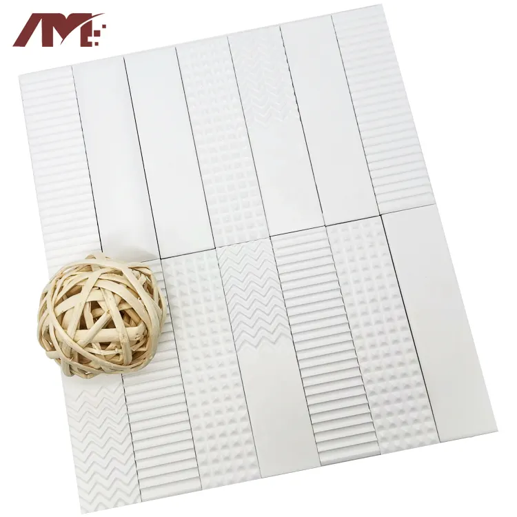 Non-Slip Matte Ceramic Wall Tile 50x200mm