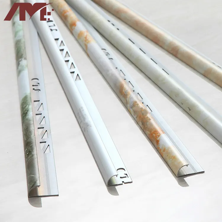 Aluminum Tile Edge Trim For Finished Tile Edges