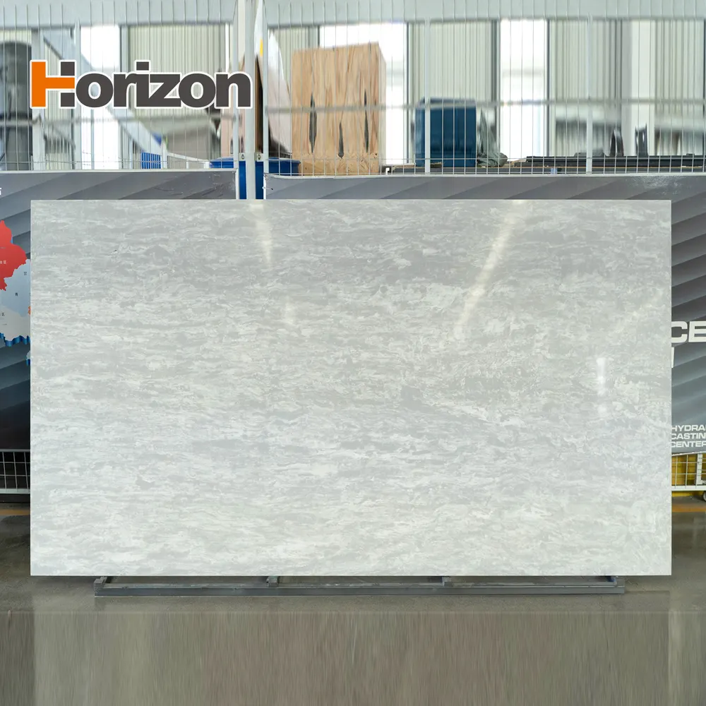White Engineered Quartz Slab 3200x1600mm