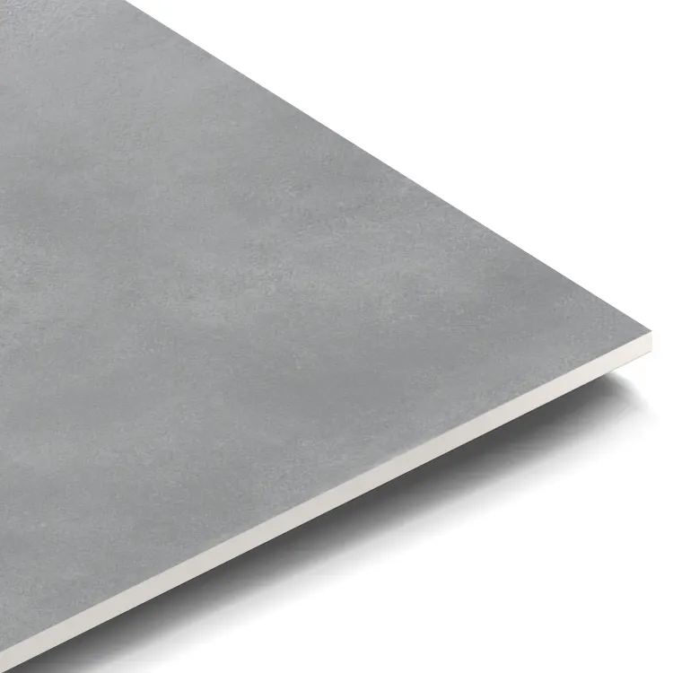 Non-Slip Stone-Look Gray Matte Porcelain Wall And Floor Tile 600x600mm