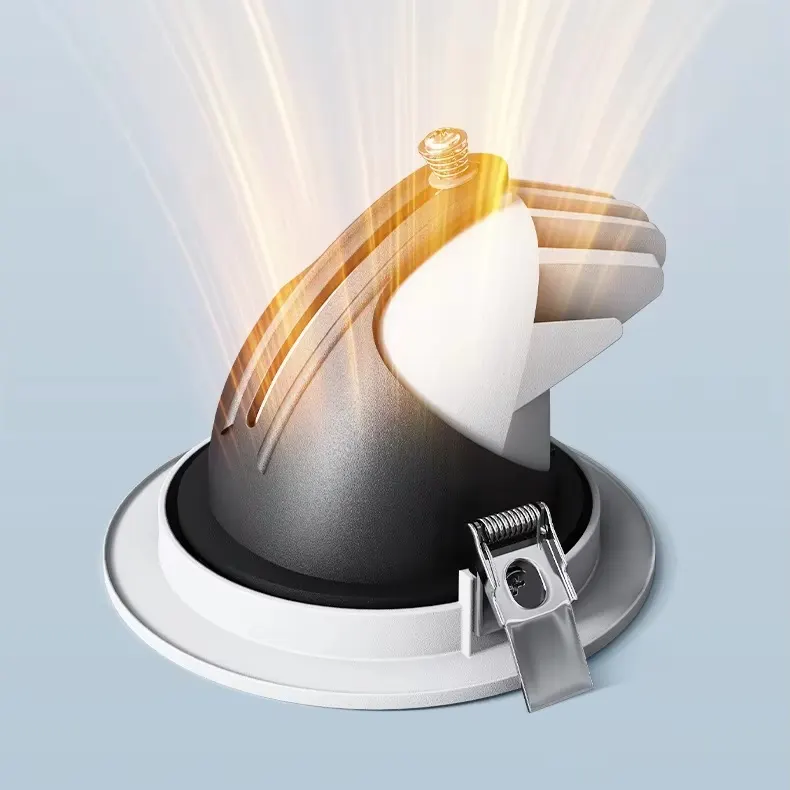 Anti-Glare Adjustable Recessed LED Downlight 15-40W