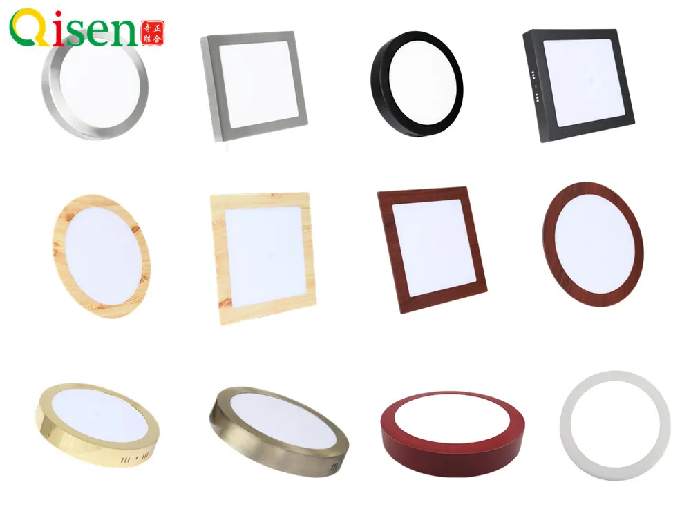 Aluminum LED Panel Light 300x300 6-18W IP44 7000K/6000K