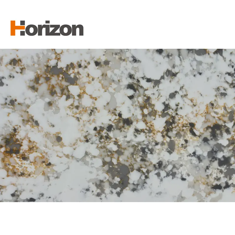 Polished Engineered Quartz Slab 3200x1600mm