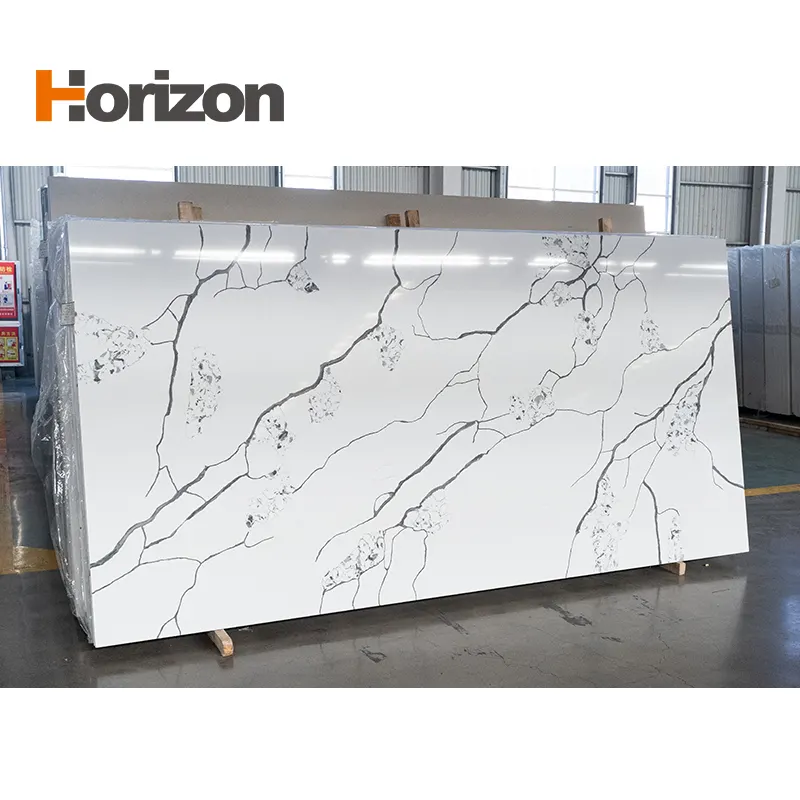 Calacatta Engineered Quartz Slab 3200x1600mm