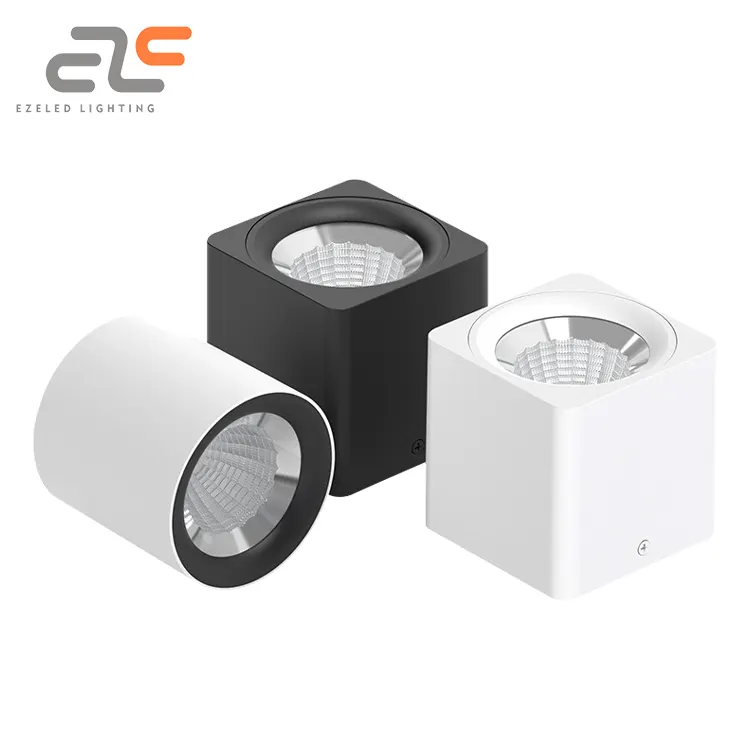 Adjustable Recessed Aluminum COB LED Downlight 12W