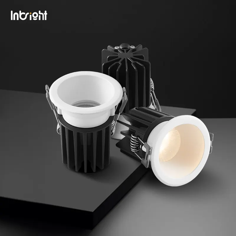 Anti-Glare Dimmable Recessed COB LED Downlight 8-28W IP65