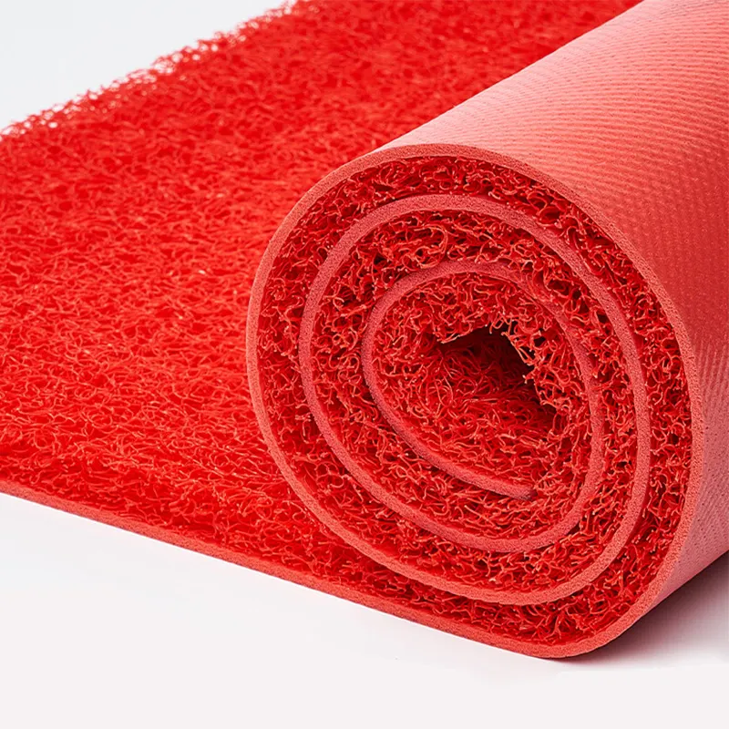 PVC Coil Floor Mat 8-18mm Thick With PVC Backing