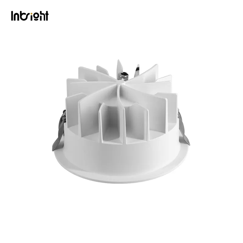 Dimmable Recessed Round COB LED Downlight 10-50W IP65