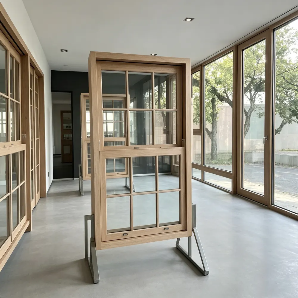 Aluminum Sliding Window 5+12A+5mm With Double Tempered Glazing