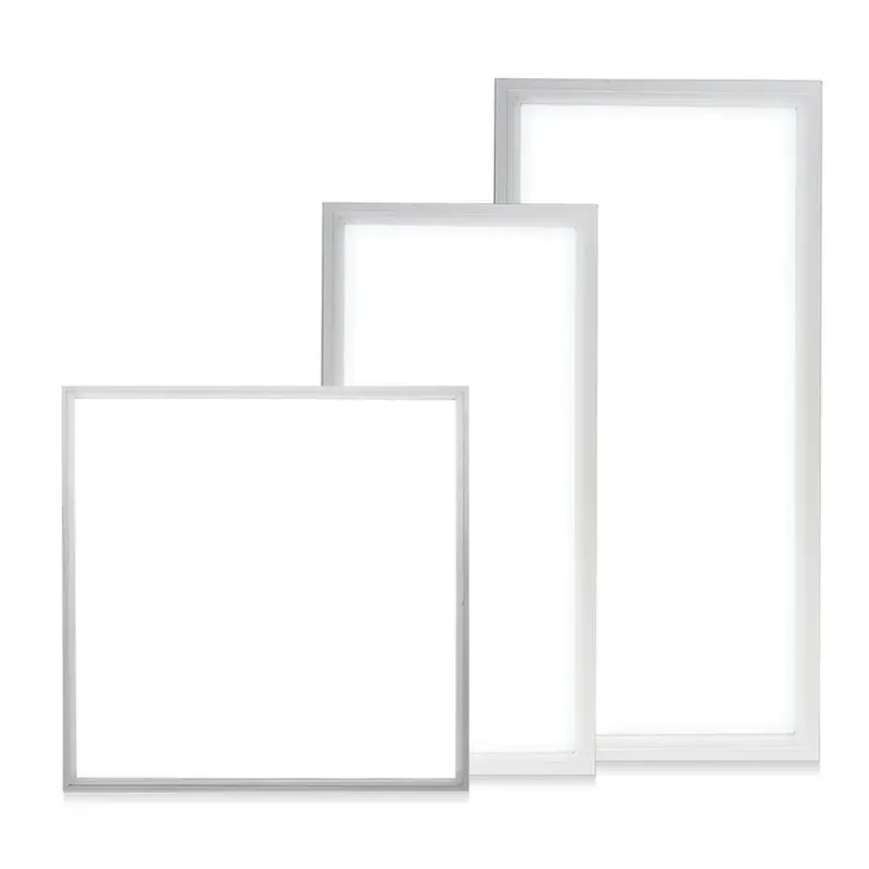 Recessed Square Aluminum LED Panel Light 595x595mm/595x1195mm/60x60 60W