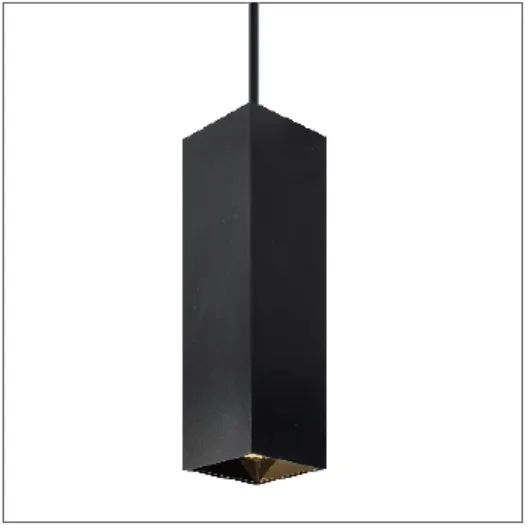 Aluminum LED Pendant Light 8x8x25cm 8-30W