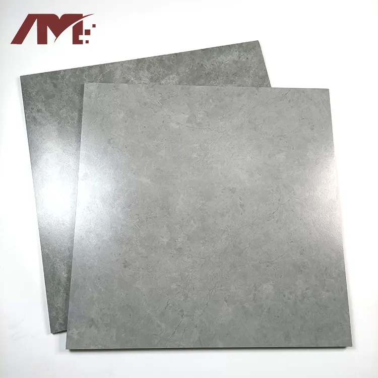 Concrete-Look Gray Porcelain Floor Tile 600x600mm