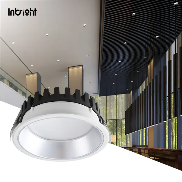 Recessed Aluminum LED Downlight 15-42W IP20/IP54
