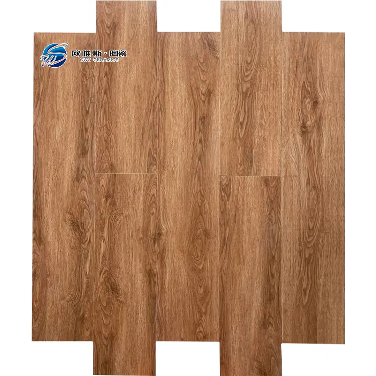Non-Slip Wood-Look Ceramic Floor Tile 200x1000mm