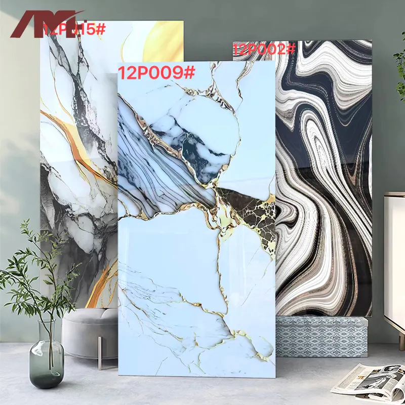 Marble-Look Porcelain Floor Tile 600x1200mm