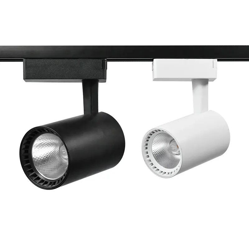 Aluminum Lighting Track Rail 100-265V 2-Wire