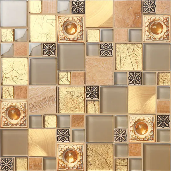 Glass Mosaic Tile For Interior Use