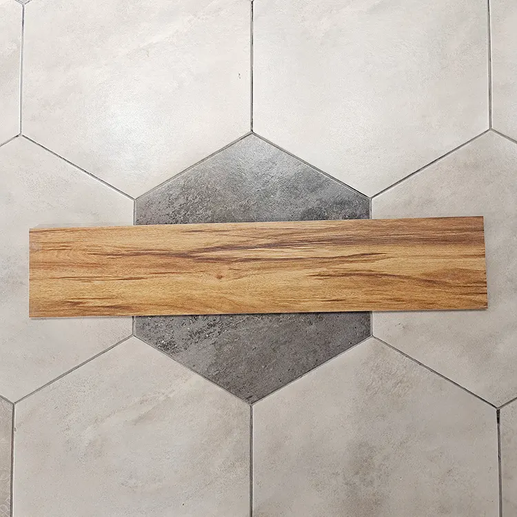 Wood-Look Matte Ceramic Floor Tile 150x800mm