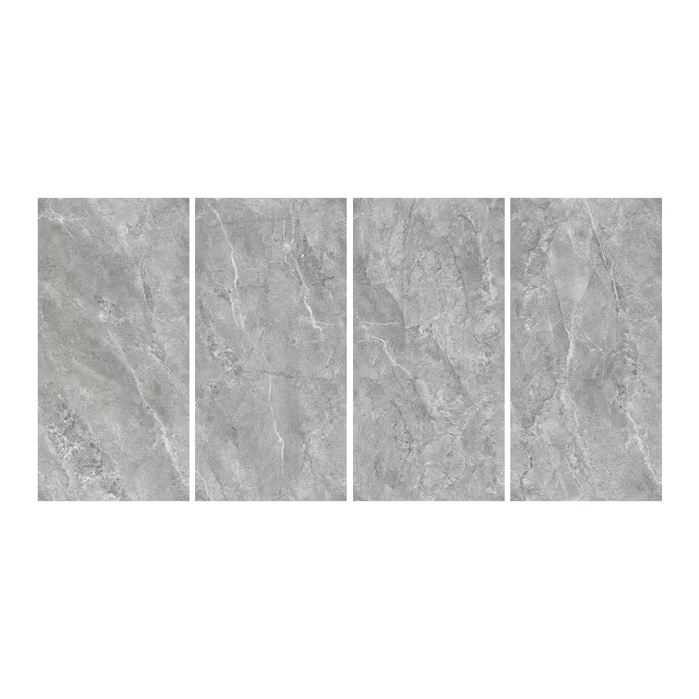 Stone-Look Polished Porcelain Floor Tile 750x1500mm
