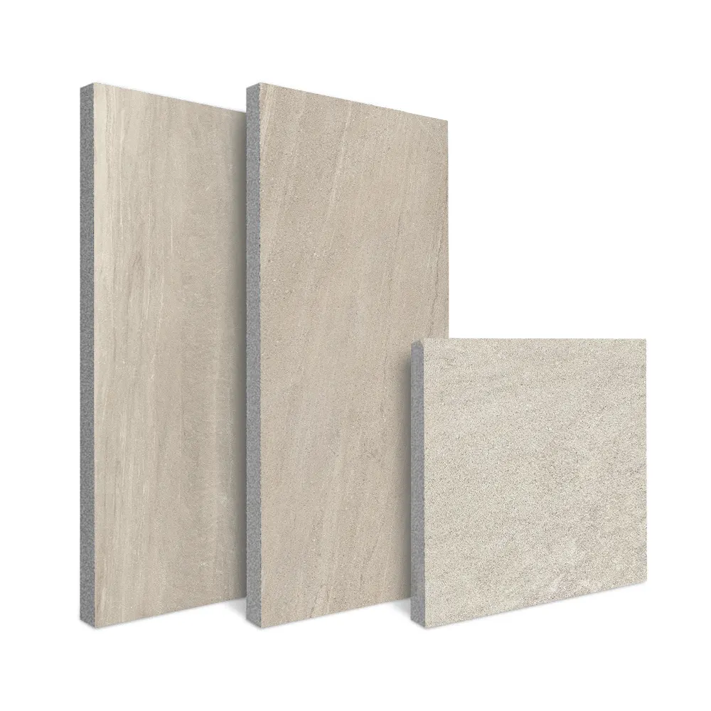 Non-Slip Stone-Look Porcelain Floor Tile 600x1200mm