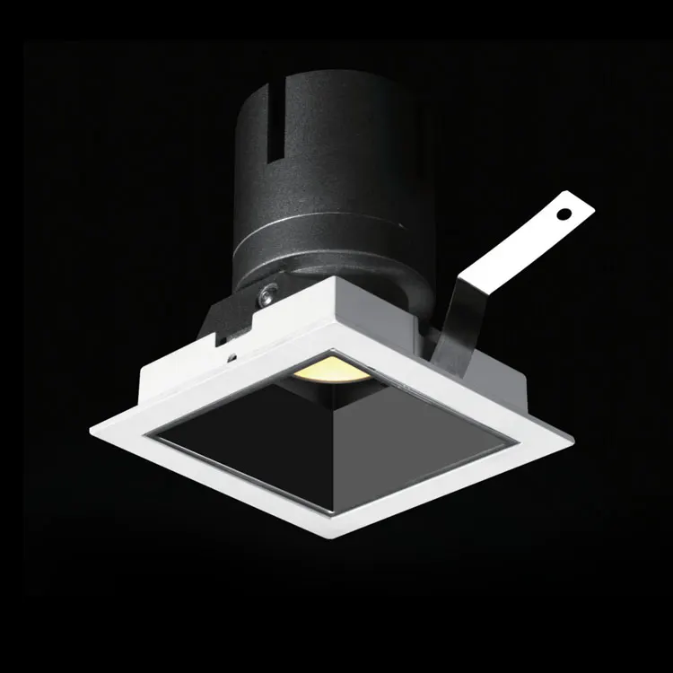 Adjustable Recessed Square LED Downlight 9-15W IP44
