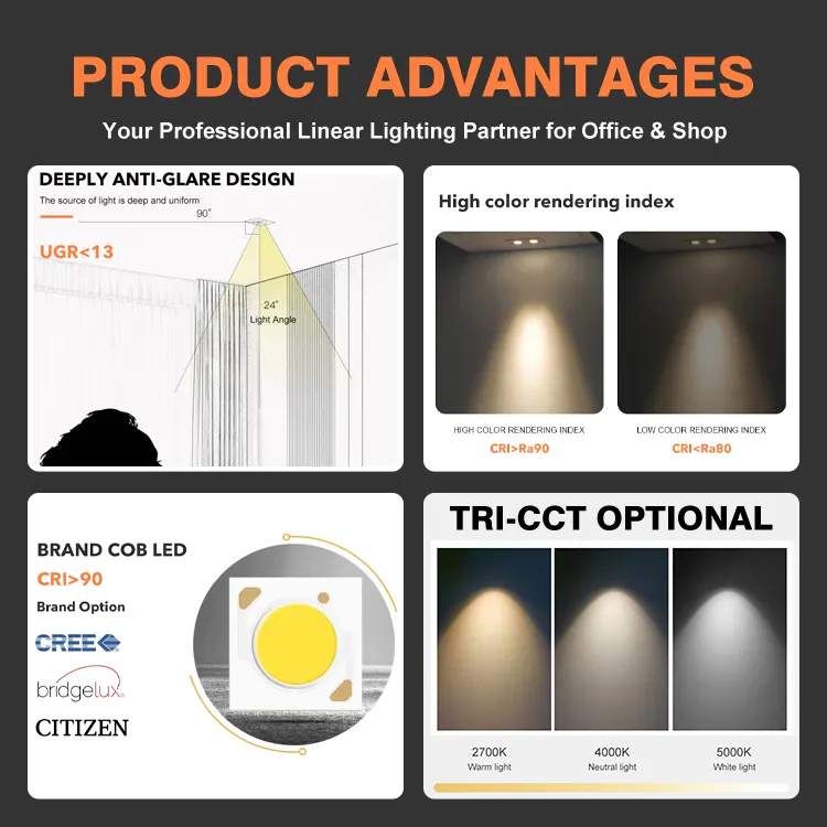 Adjustable Recessed Aluminum COB LED Downlight 10W product sample