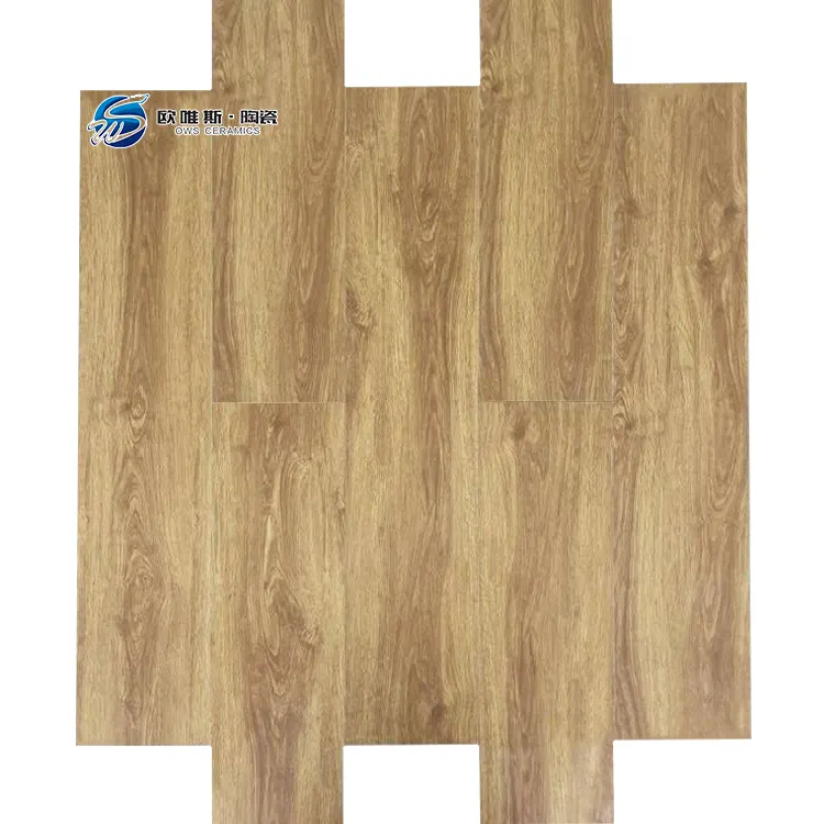 Non-Slip Wood-Look Ceramic Floor Tile 200x1000mm