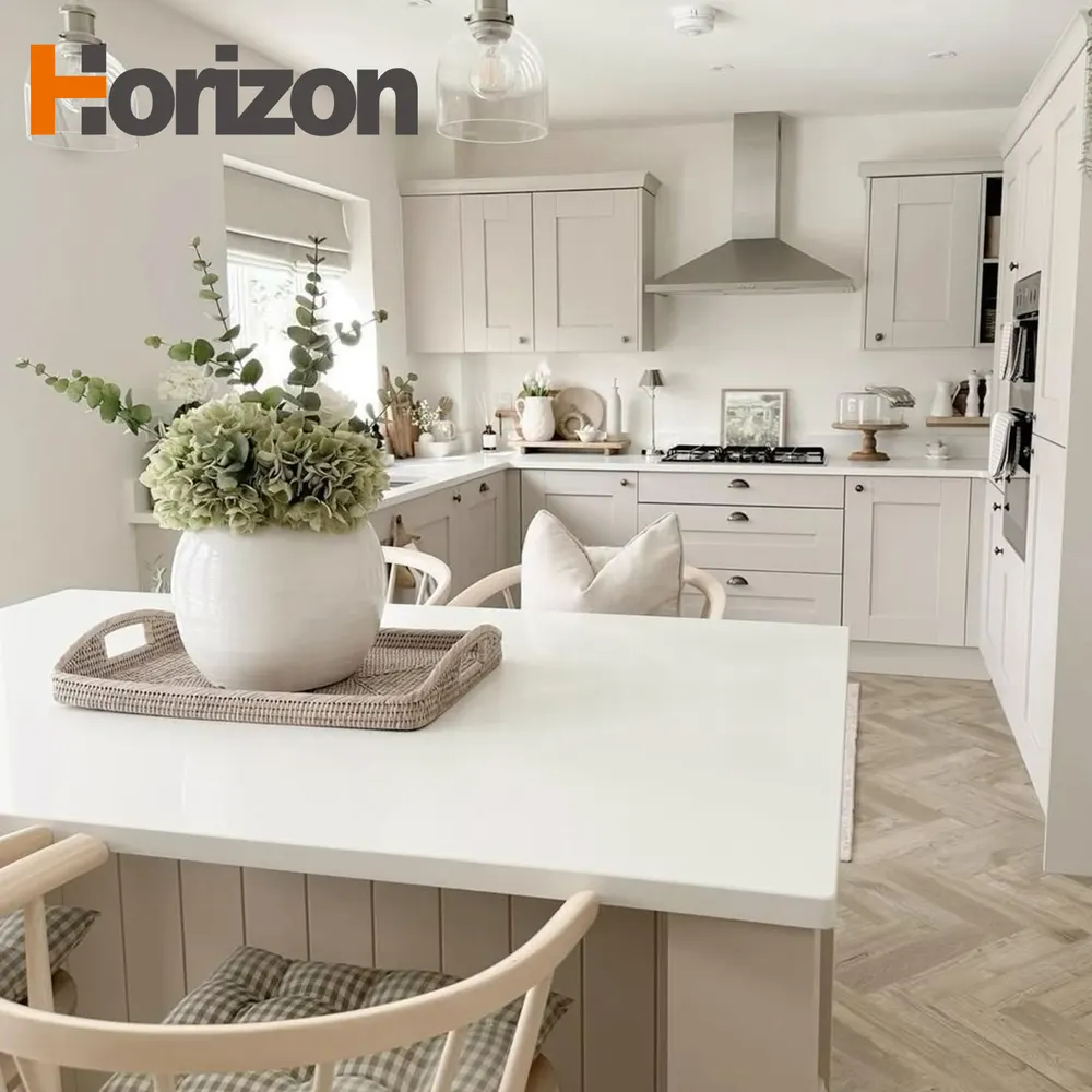 White Engineered Quartz Slab 3200x1600mm
