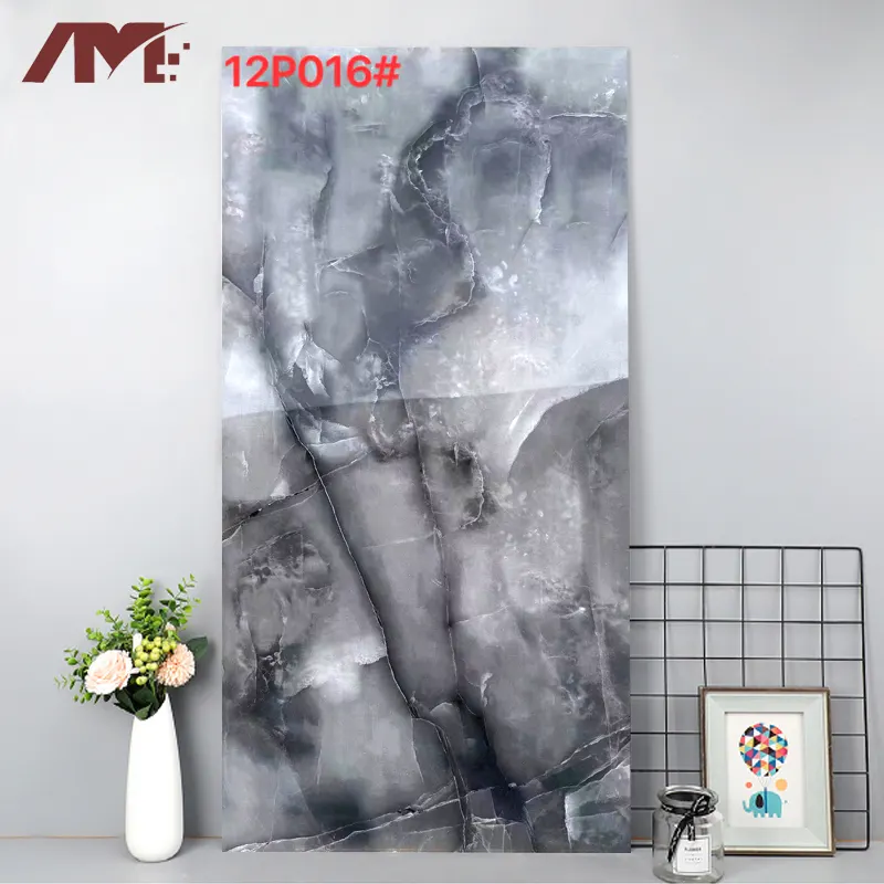 Marble-Look Porcelain Floor Tile 600x1200mm product sample