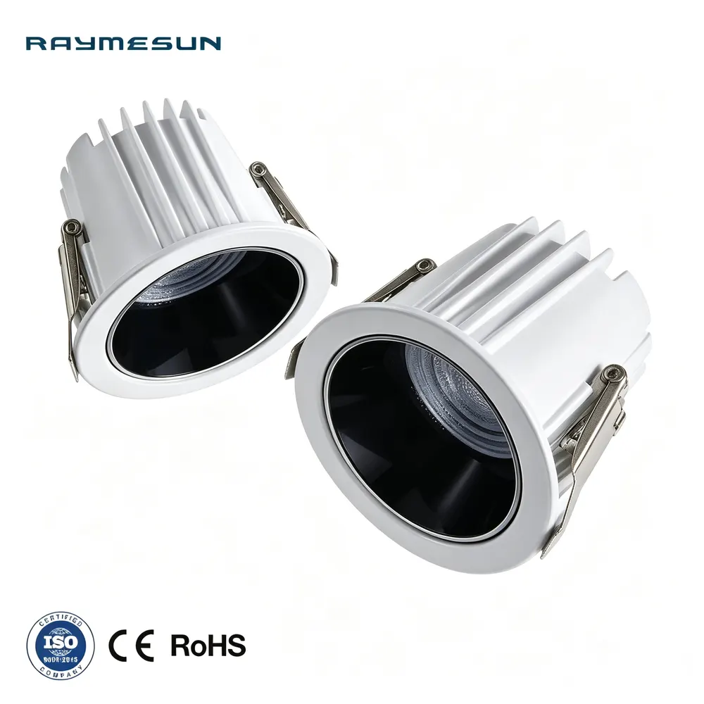 Trimless Fire-Rated Recessed Square COB LED Downlight 6-30W IP54 5000K
